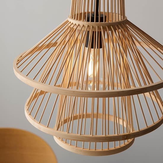 Cary Ceiling Pendant Light With Natural Bamboo Framework_3