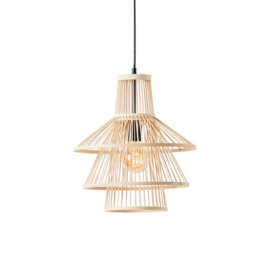 Cary Ceiling Pendant Light With Natural Bamboo Framework_6