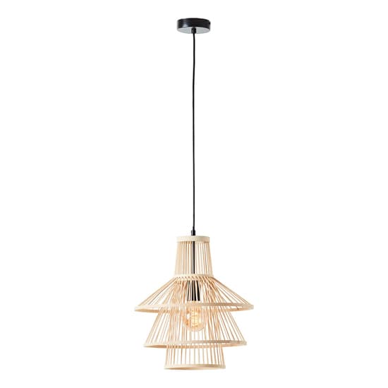 Cary Ceiling Pendant Light With Natural Bamboo Framework_7