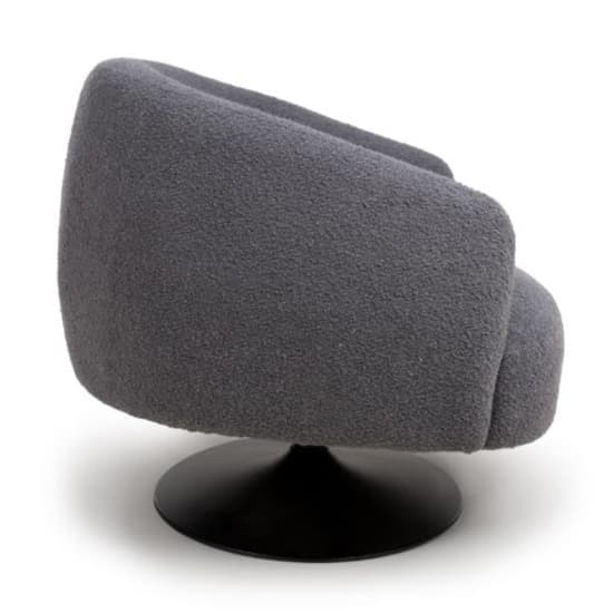 Cary Fabric Lounge Chair In Grey With Black Trumpet Base_6