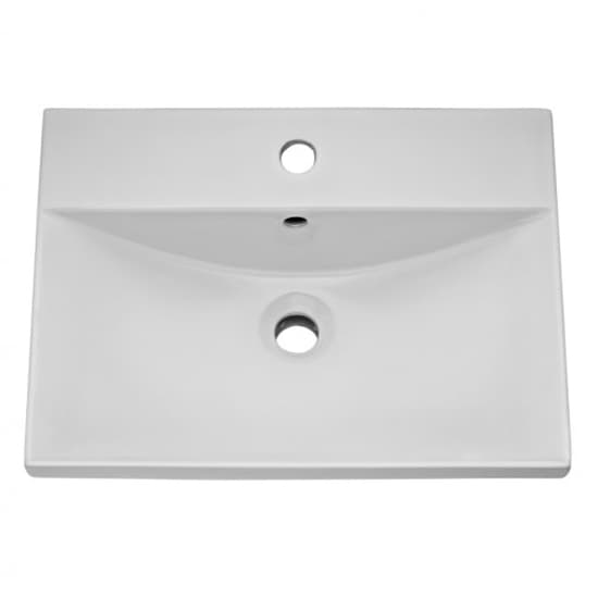 Casita 50cm Wall Vanity With Thin Edged Basin In Gloss White_2