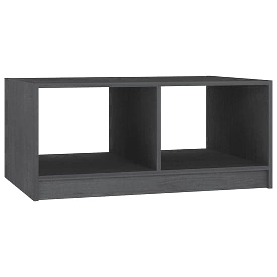 Cason Solid Pinewood Coffee Table With Shelf In Grey_2