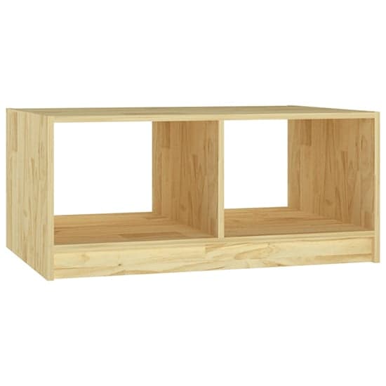 Cason Solid Pinewood Coffee Table With Shelf In Natural_2