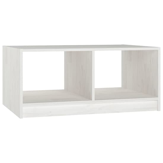 Cason Solid Pinewood Coffee Table With Shelf In White_2
