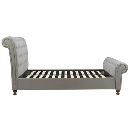 Castella Fabric Double Bed In Grey_5