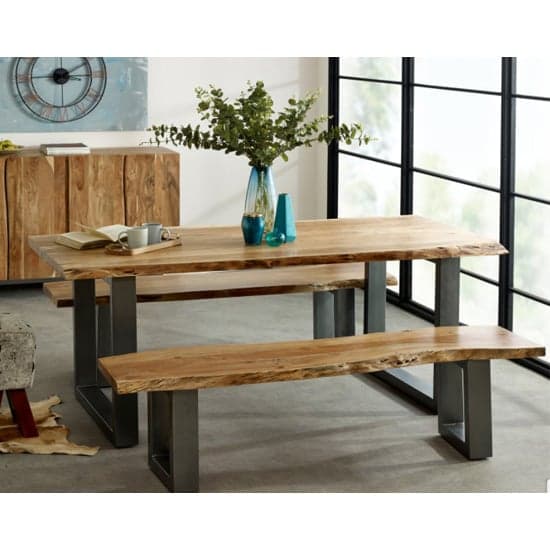 Catila Live Edge Large Wooden Dining Table In Oak_2