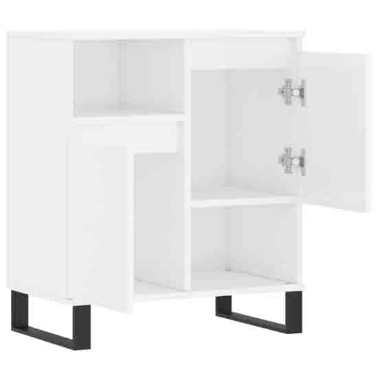 Celina High Gloss Sideboard With 2 Doors In White_2