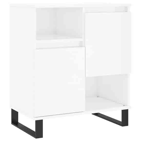 Celina High Gloss Sideboard With 2 Doors In White_3