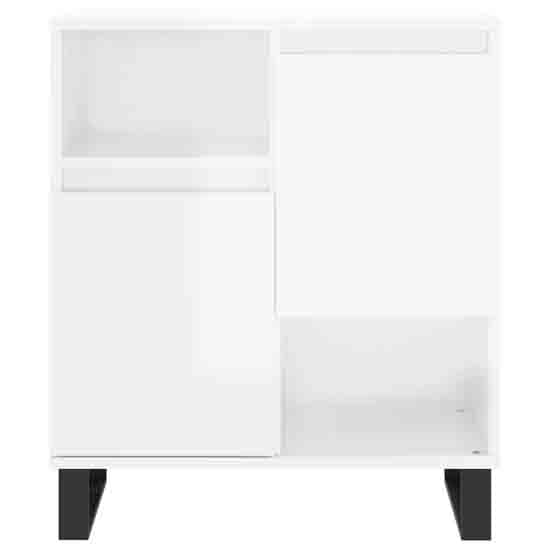 Celina High Gloss Sideboard With 2 Doors In White_4