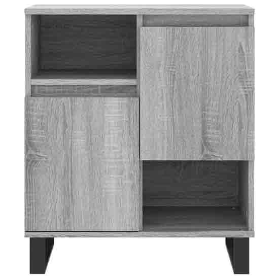 Celina Wooden Sideboard With 2 Doors In Grey Sonoma_4