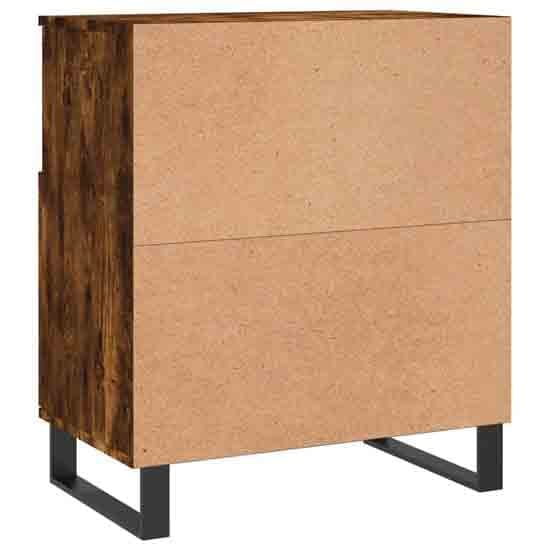 Celina Wooden Sideboard With 2 Doors In Smoked Oak_6