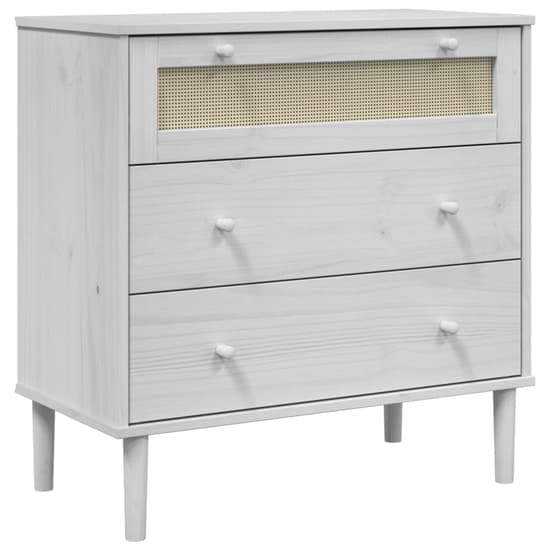 Celle Pinewood Chest Of 3 Drawers In White_2