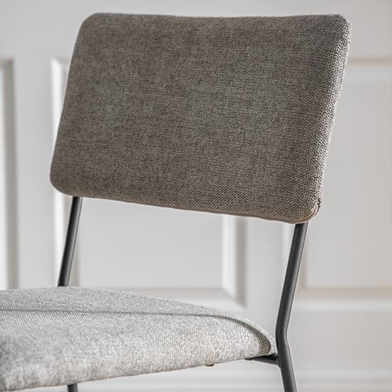 Chalk Chocolate Fabric Dining Chairs In A Pair_3