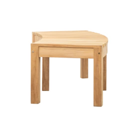 Champil Outdoor Wooden Dining Bench In Natural_4