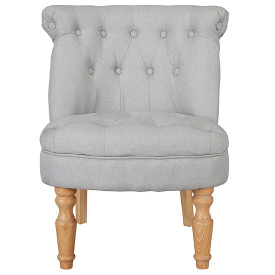 Charlo Linen Fabric Bedroom Chair In Duck Egg Blue Furniture in Fashion