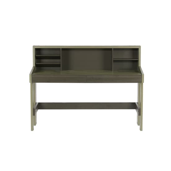 Charlotte Computer Desk In Forrest Charcoal With Shelves_4
