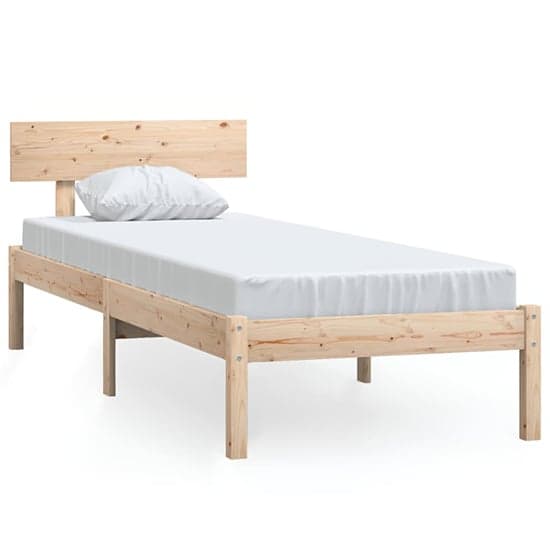 Chavez Solid Pinewood Single Bed In Natural_2