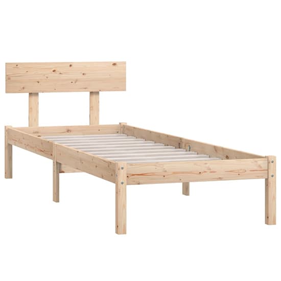 Chavez Solid Pinewood Single Bed In Natural_3