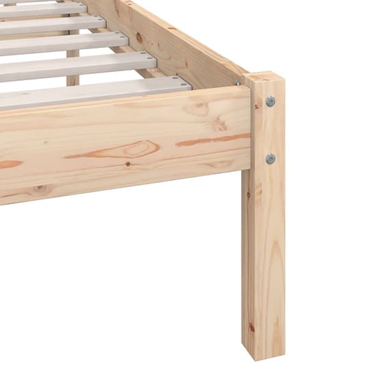 Chavez Solid Pinewood Single Bed In Natural_5