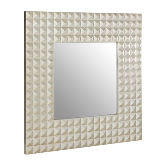 Checklock 3D Geometric Wall Mirror In Champagne_2