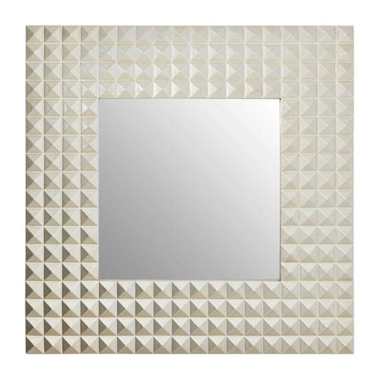 Checklock 3D Geometric Wall Mirror In Champagne_1