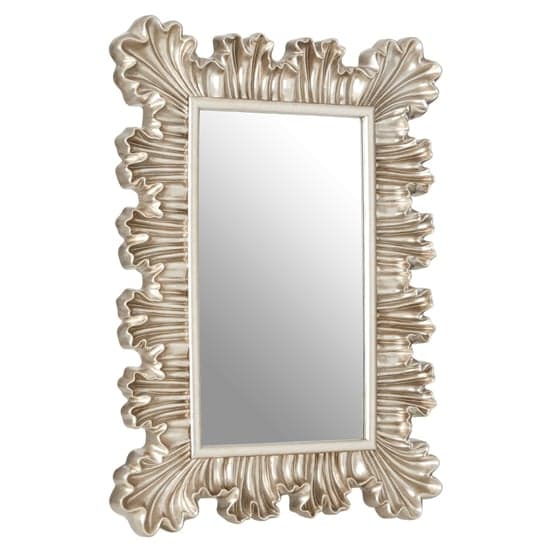 Checklock Clamshell Design Wall Mirror In Champagne_2