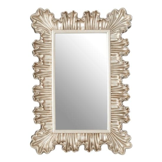 Checklock Clamshell Design Wall Mirror In Champagne_1