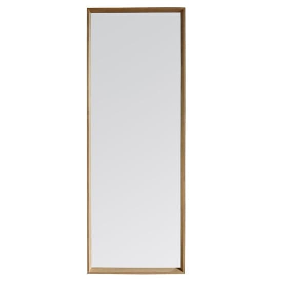 Chelan Leaner Floor Mirror In Oak Wooden Frame_1