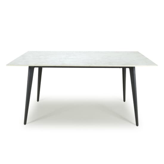 Chern Medium Ceramic Dining Table In White Marble Effect_2