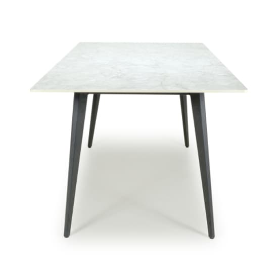 Chern Medium Ceramic Dining Table In White Marble Effect_3