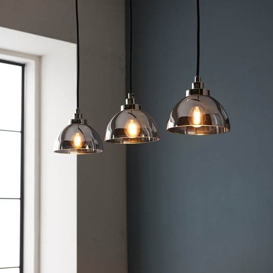 Chico Linear 3 Lights Ceiling Pendant Light In Bright Nickel_2