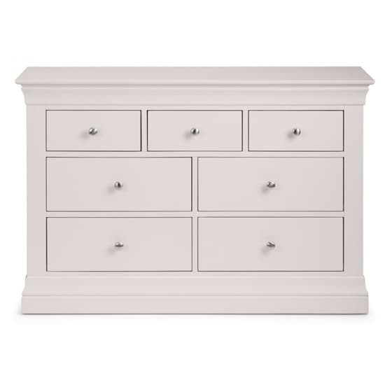 Calida Wide Wooden Chest Of 7 Drawers In Light Grey_4
