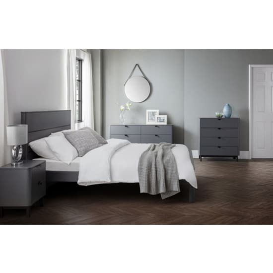 Cadhla Wooden Double Bed In Storm Grey_5