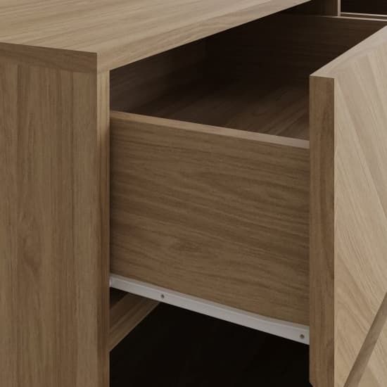 Ciana Wooden Chest Of 6 Drawers In Euro Oak_5