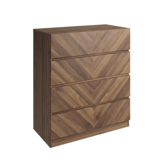 Cianna Wooden Chest Of 4 Drawers In Royal Walnut_4