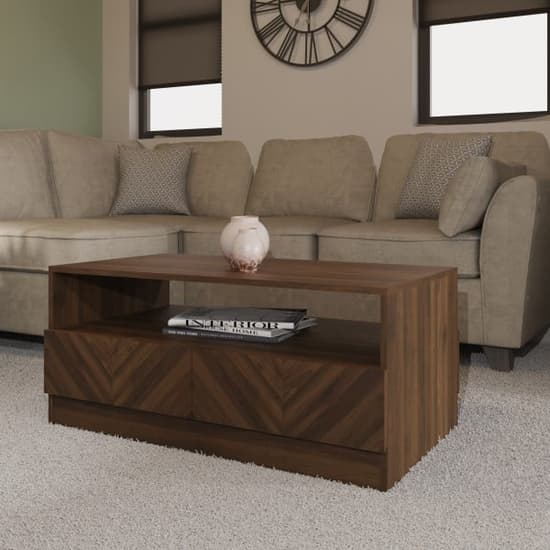 Cianna Wooden Coffee Table In Royal Walnut_1