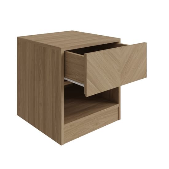 Cianna Wooden Lamp Table With 1 Drawer In Euro Oak_3