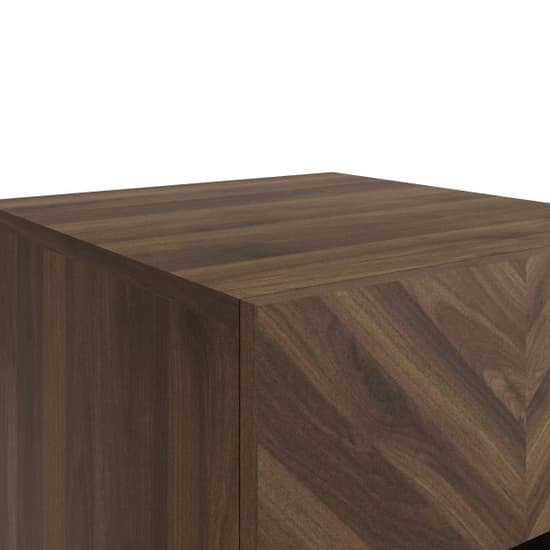 Cianna Wooden Lamp Table With 1 Drawer In Royal Walnut_6