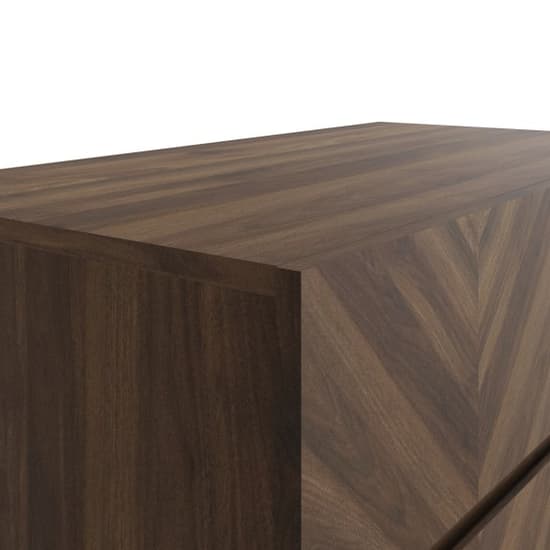 Cianna Wooden Sideboard With 2 Doors 2 Drawers In Royal Walnut_6