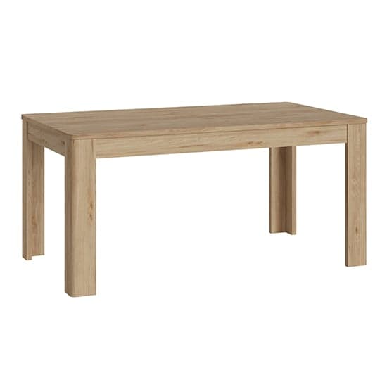 Cicero Extending Wooden Dining Table In Jackson Hickory Oak_2