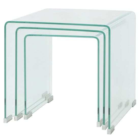 Ciqala Glass Nest Of 3 Tables In Clear_3