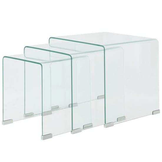 Ciqala Glass Nest Of 3 Tables In Clear_1