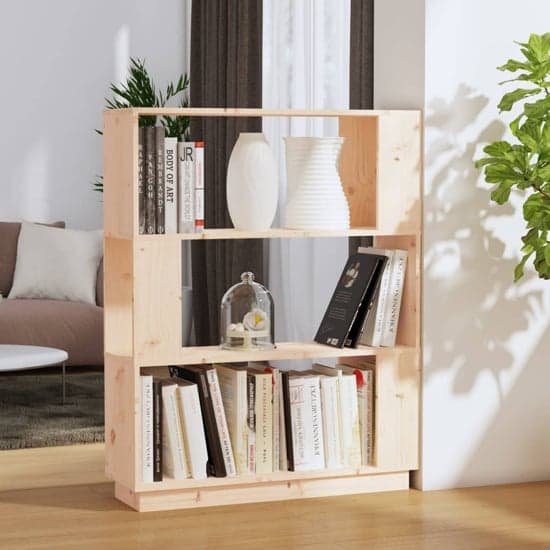 Civilla Pinewood Bookcase And Room Divider In Natural_2