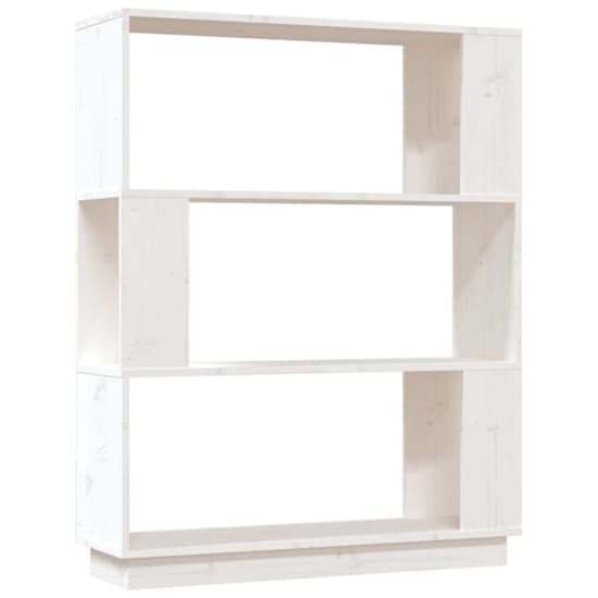 Civilla Pinewood Bookcase And Room Divider In White_3