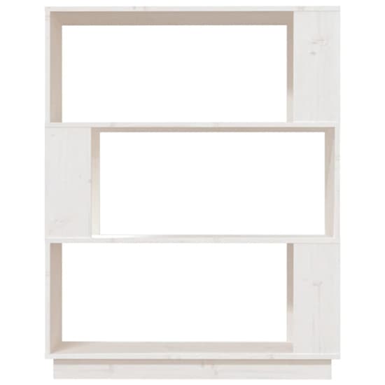 Civilla Pinewood Bookcase And Room Divider In White_4