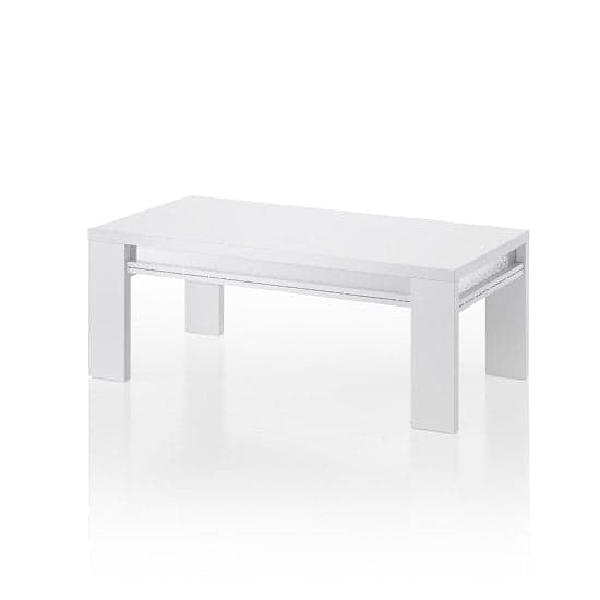 Claire Coffee Table In White High Gloss And Steel Effect_3