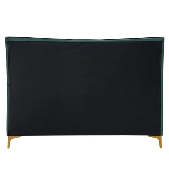 Claver Fabric King Size Bed In Green_5