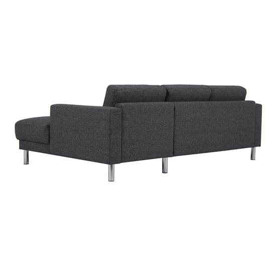 Clesto Fabric Upholstered Right Handed Corner Sofa In Anthracite_3