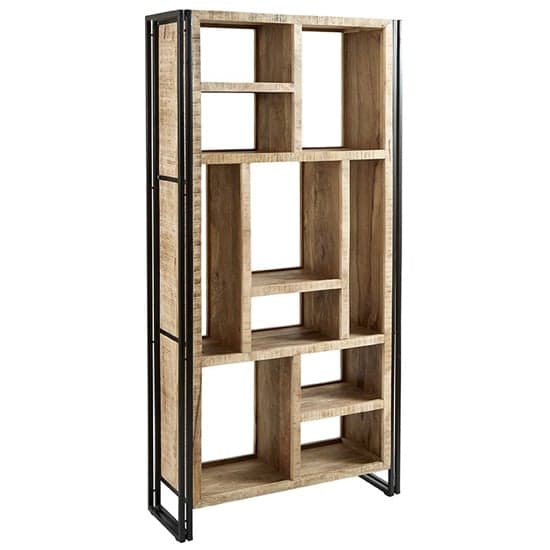 Clio Wooden Shelving Bookcase In Oak_2