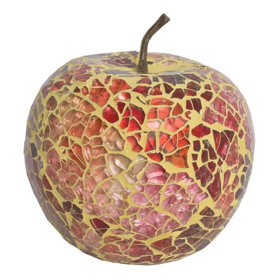 Clisson Decorative Mosaic Glass Apple Fruit_4